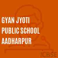 Gyan Jyoti Public School Aadharpur Logo
