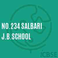 No.234 Salbari J.B.School Logo