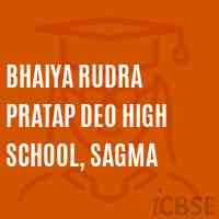 Bhaiya Rudra Pratap Deo High School, Sagma Logo