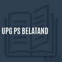 Upg Ps Belatand Primary School Logo