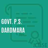 Govt. P.S. Dardmara Primary School Logo