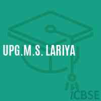 Upg.M.S. Lariya Middle School Logo