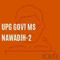 Upg Govt Ms Nawadih-2 Middle School Logo