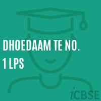 Dhoedaam Te No. 1 Lps Primary School Logo