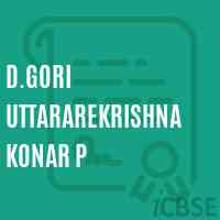 D.Gori Uttararekrishna Konar P Primary School Logo
