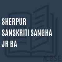 Sherpur Sanskriti Sangha Jr Ba Primary School Logo