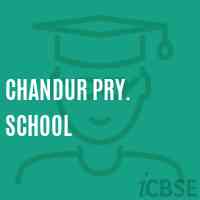 Chandur Pry. School Logo