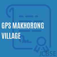 Gps Makhorong Village School Logo