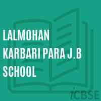 Lalmohan Karbari Para J.B School Logo