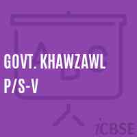 Govt. Khawzawl P/s-V Primary School Logo