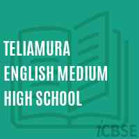 Teliamura English Medium High School Logo