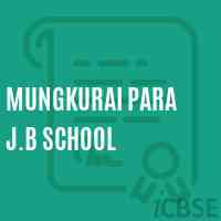 Mungkurai Para J.B School Logo