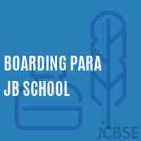 Boarding Para Jb School Logo