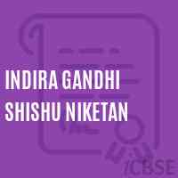 Indira Gandhi Shishu Niketan Primary School Logo