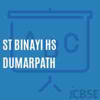 St Binayi Hs Dumarpath Secondary School Logo