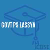 Govt Ps Lassya Primary School Logo