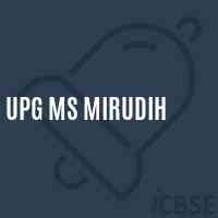 Upg Ms Mirudih Middle School Logo
