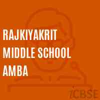 Rajkiyakrit Middle School Amba Logo