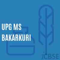 Upg Ms Bakarkuri Middle School Logo