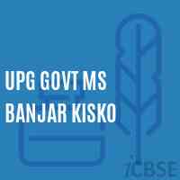 Upg Govt Ms Banjar Kisko Middle School Logo
