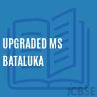Upgraded Ms Bataluka Middle School Logo