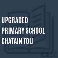 Upgraded Primary School Chatain Toli Logo
