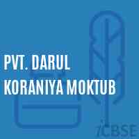 Pvt. Darul Koraniya Moktub Primary School Logo