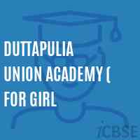 Duttapulia Union Academy ( For Girl High School Logo
