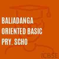 Baliadanga Oriented Basic Pry. Scho Primary School Logo