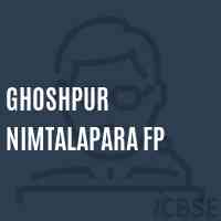 Ghoshpur Nimtalapara Fp Primary School Logo
