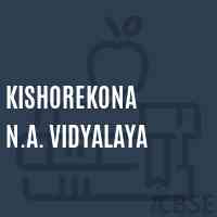 Kishorekona N.A. Vidyalaya High School Logo