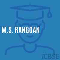 M.S. Rangoan Middle School Logo