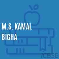 M.S. Kamal Bigha Middle School Logo