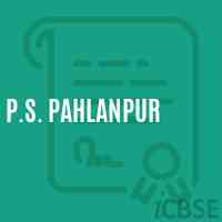 P.S. Pahlanpur Primary School Logo