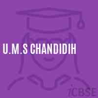 U.M.S Chandidih Middle School Logo