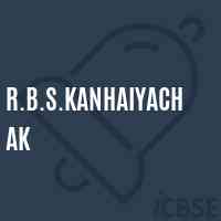 R.B.S.Kanhaiyachak Middle School Logo