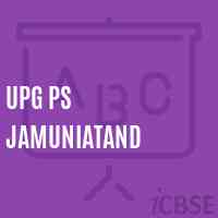 Upg Ps Jamuniatand Primary School Logo