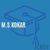 M.S.Kokar Middle School Logo