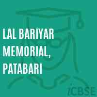 Lal Bariyar Memorial, Patabari Primary School Logo