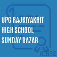 Upg Rajkiyakrit High School Sunday Bazar Logo