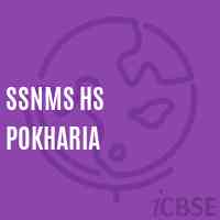Ssnms Hs Pokharia High School Logo