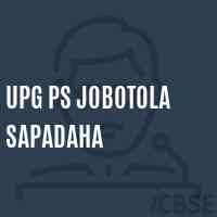 Upg Ps Jobotola Sapadaha Primary School Logo