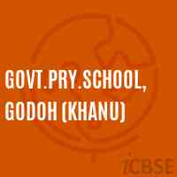 Govt.Pry.School, Godoh (Khanu) Logo
