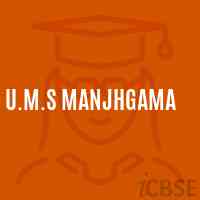 U.M.S Manjhgama Middle School Logo