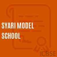 Syari Model School Logo