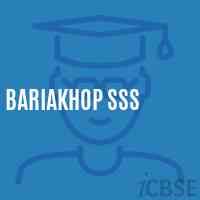 Bariakhop Sss Senior Secondary School Logo