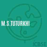 M.S.Tuturkhi Middle School Logo
