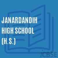 Janardandih High School (H.S.) Logo
