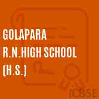 Golapara R.N.High School (H.S.) Logo