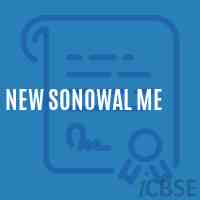 New Sonowal Me Middle School Logo